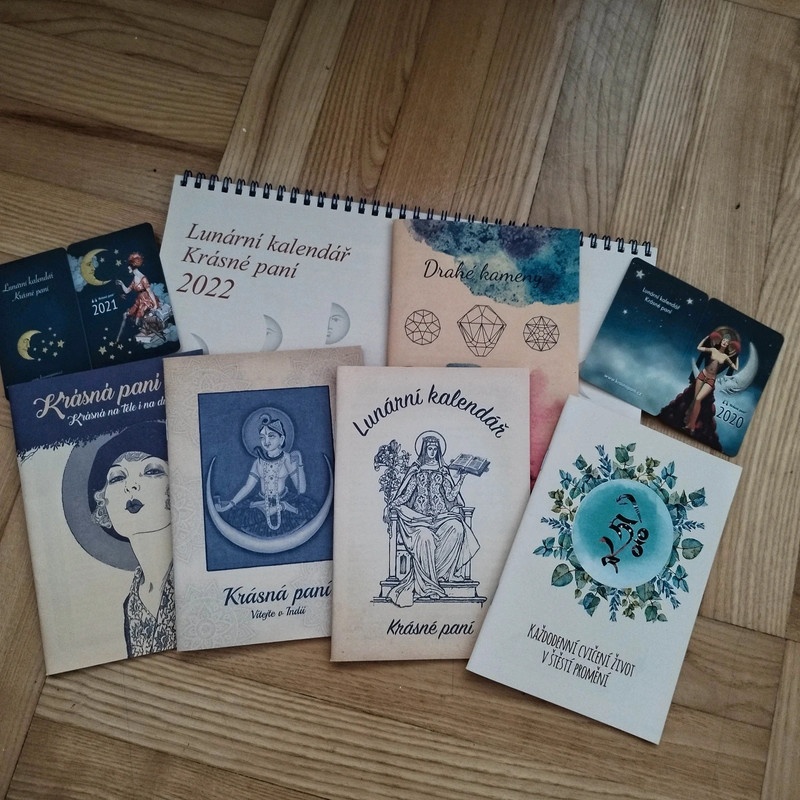 Krásná paní MIX brožur Žofie Kanyzová (VÍCE UVNITŘ INZERÁTU)