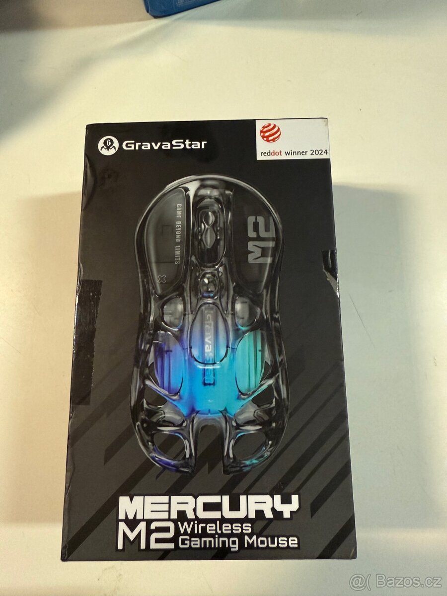 Bezdrátová herní myš GravaStar Mercury M2