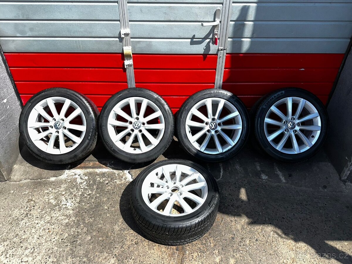 Original ALU kola VW Michigan VW 17" 7,5J ET47 235/45/R17