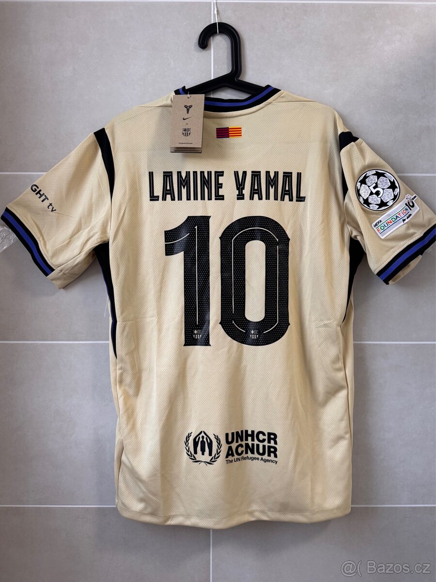 Fotbalový dres FC Barcelona x Kobe Bryant 25/26 Yamal #10