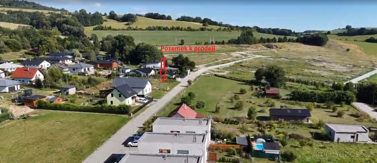 REZERVACE - Stavební pozemek U poldru, Nový Malín