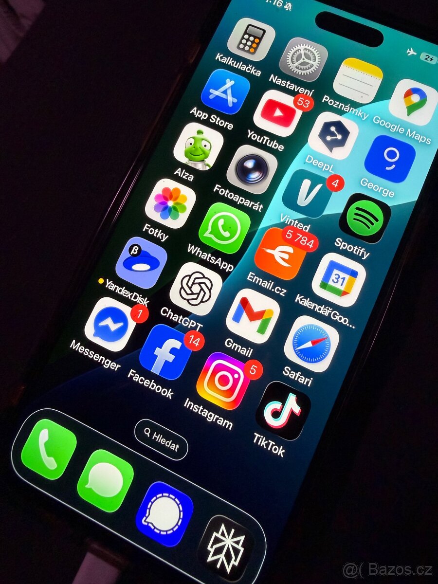 Prodam iPhone 15 Pro Max 256G, bílej