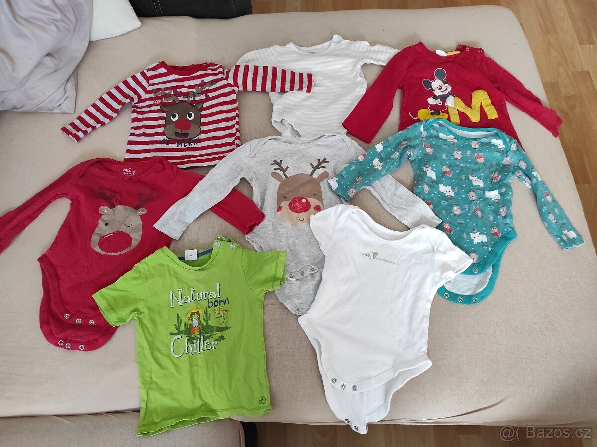 Set bodyček,triček 80