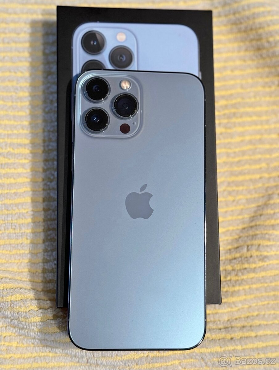 iPhone 13 Pro Max Sierra Blue BATERIE 100% TOP