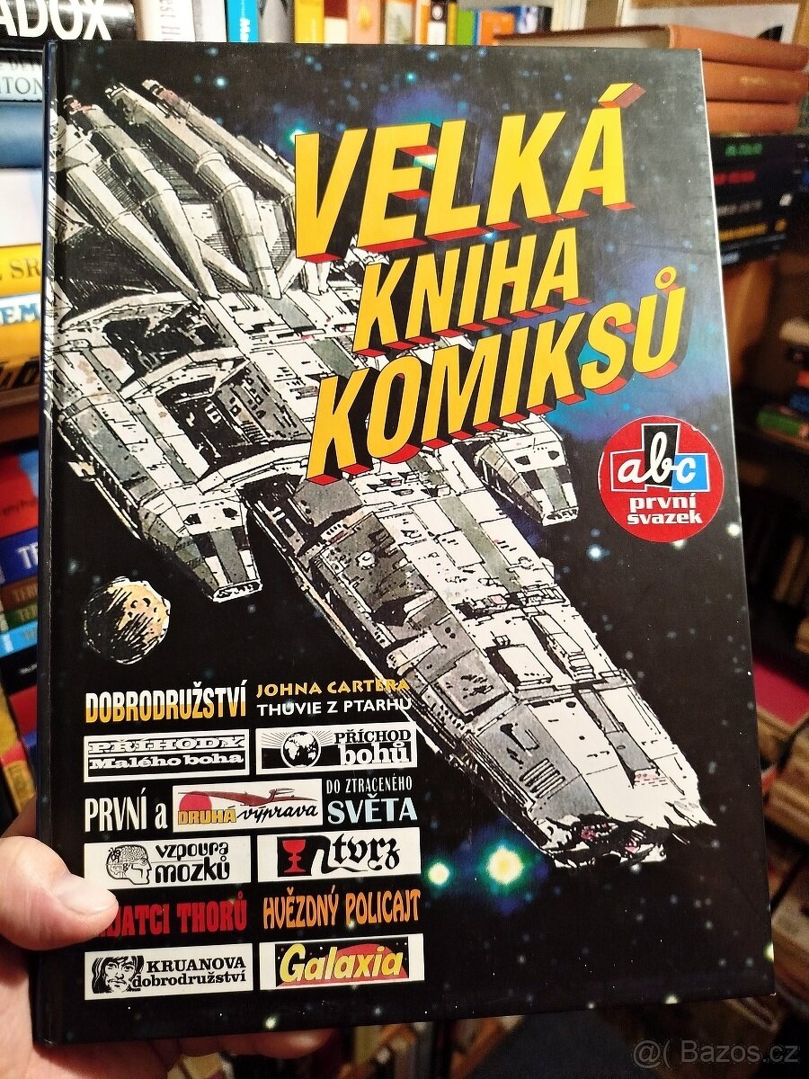 VELKÁ KNIHA KOMIKSŮ ABC - první svazek (nejlevněji)