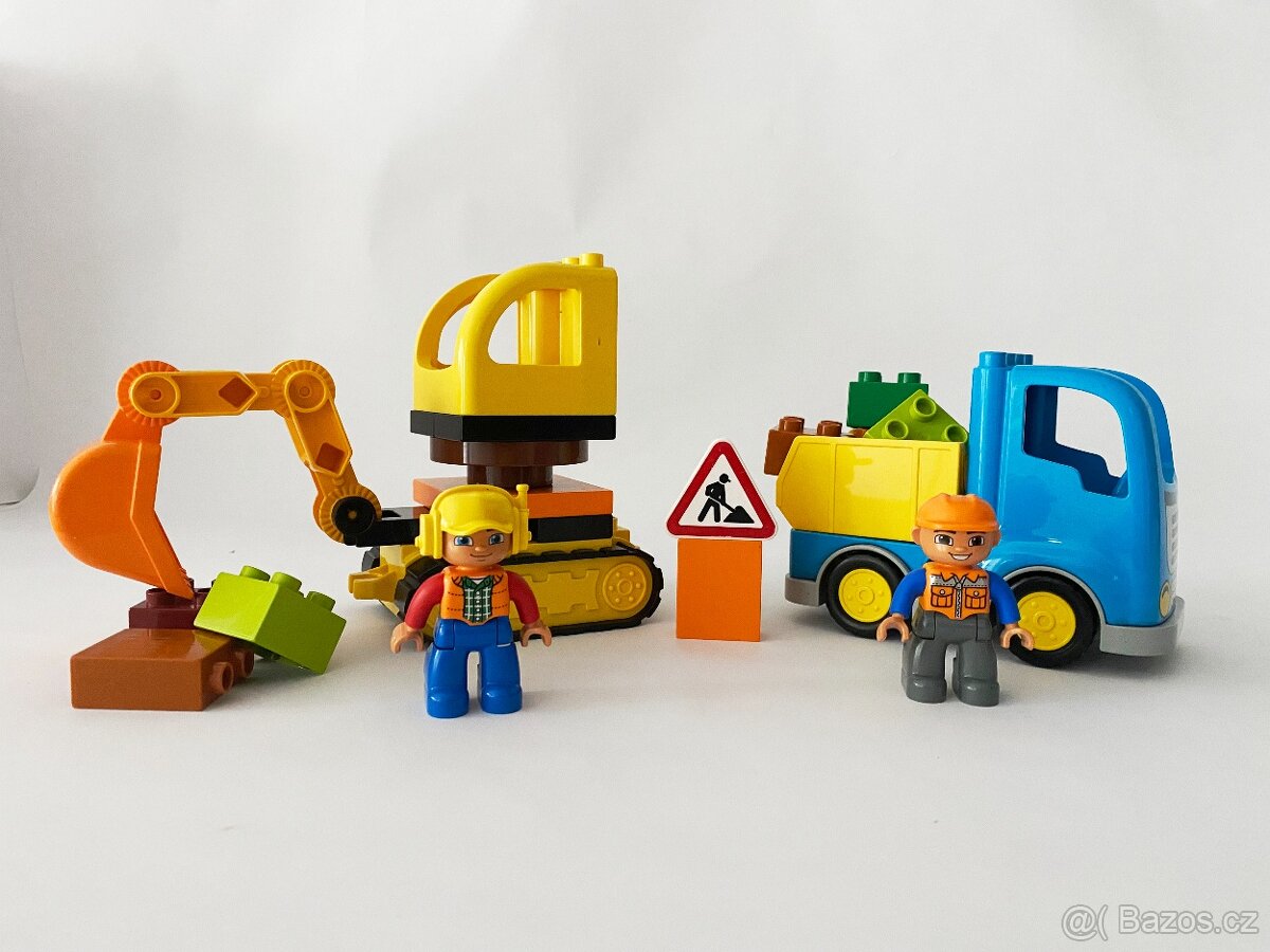 LEGO DUPLO 10812 Pásový bagr a náklaďák