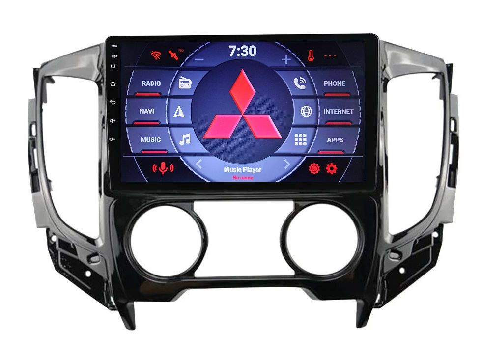 9" MITSUBISHI L200(5gen.) - ANDROID 14 - GPS rádio