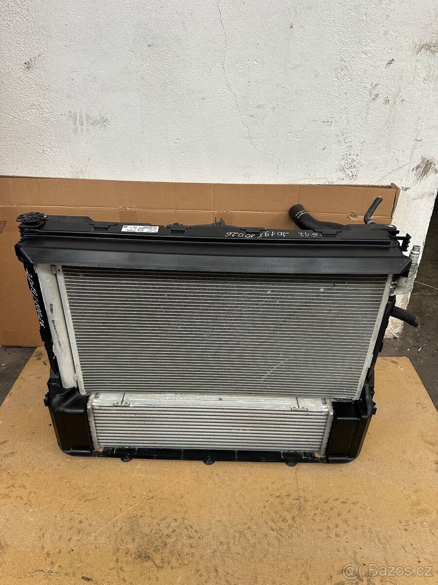 BMW G11 G30 G32 3.0 D VENTILÁTOR CHLADIČE S INTERCULEREM