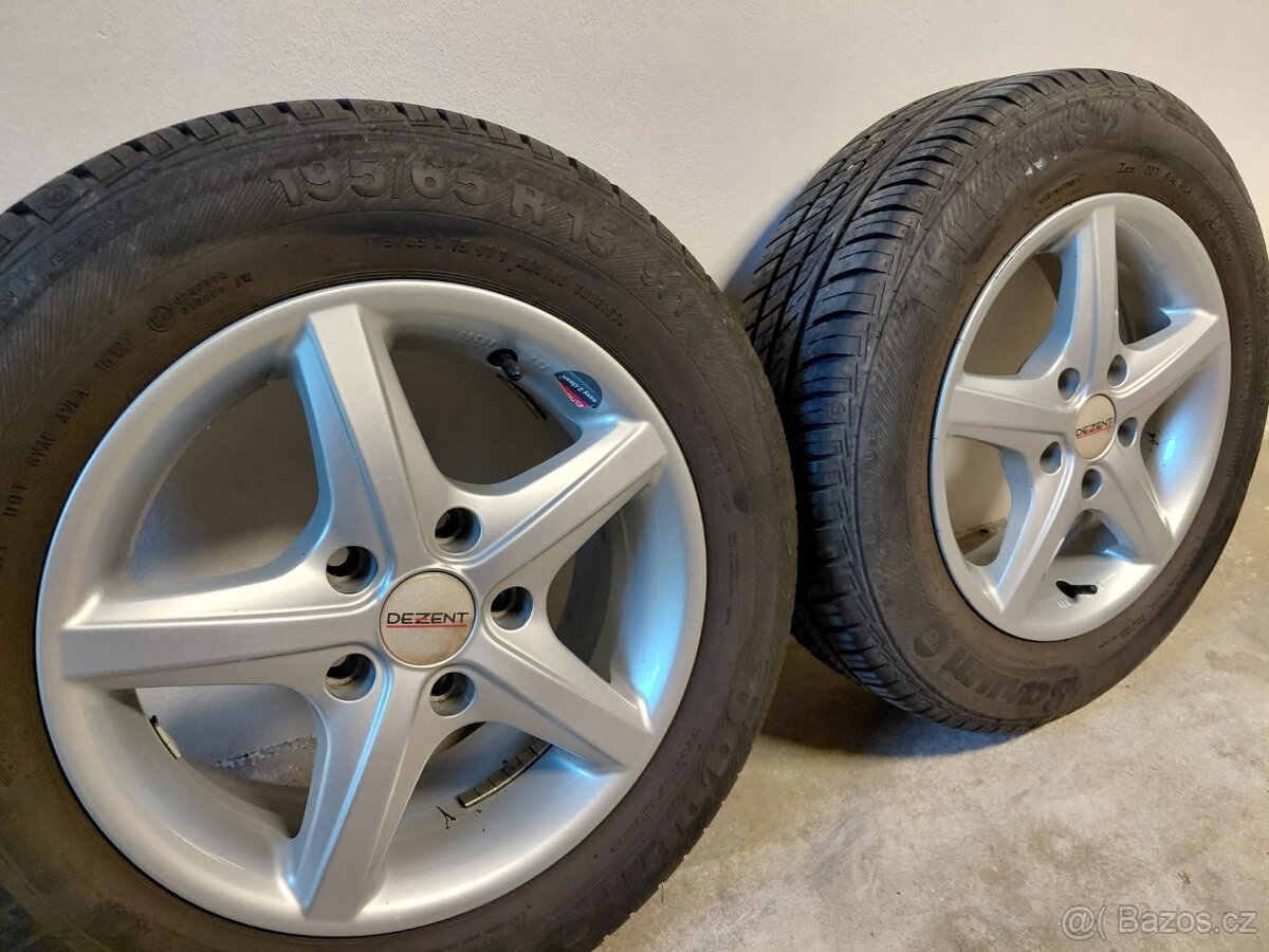 Prodám sadu letních pneumatik