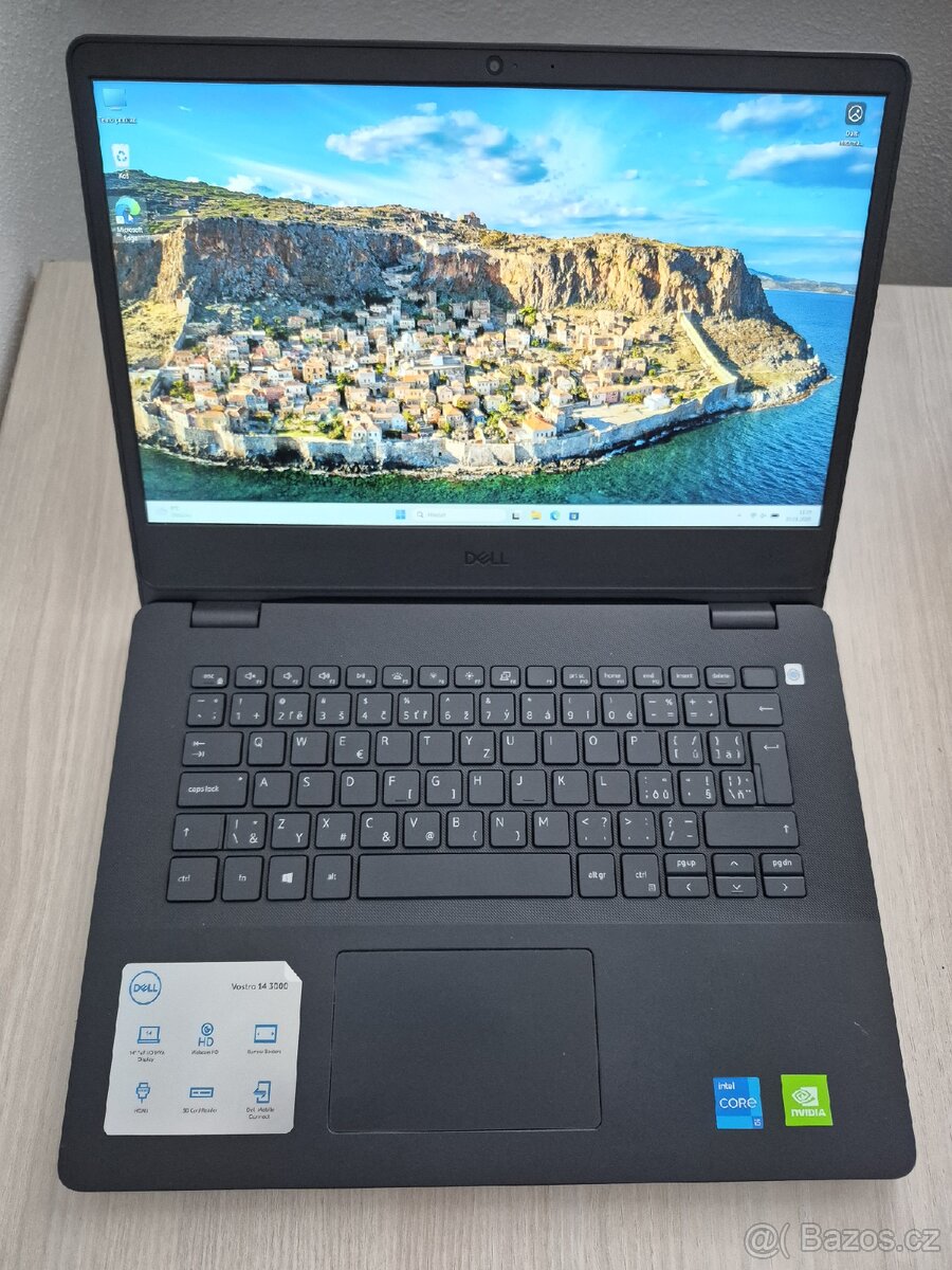 Notebook Dell Vostro, 14", Intel i5-1135G7, 8GB, SSD 250GB