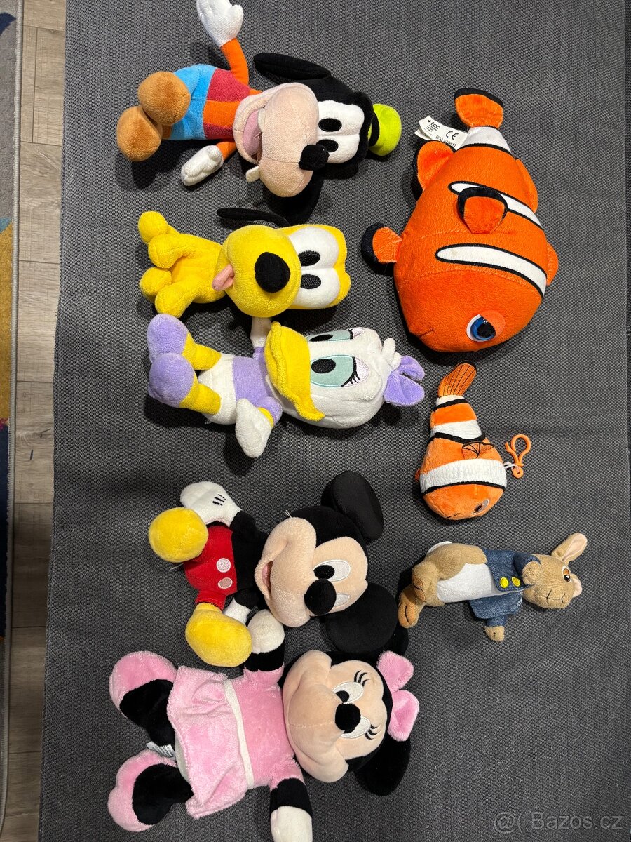 Plyšová Disney postavičky