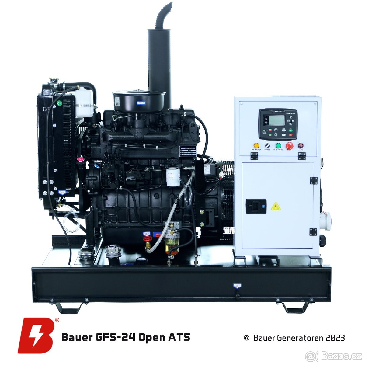 Naft elektrocentrála GFS-24,24 kW/30kVA ATS open generátor