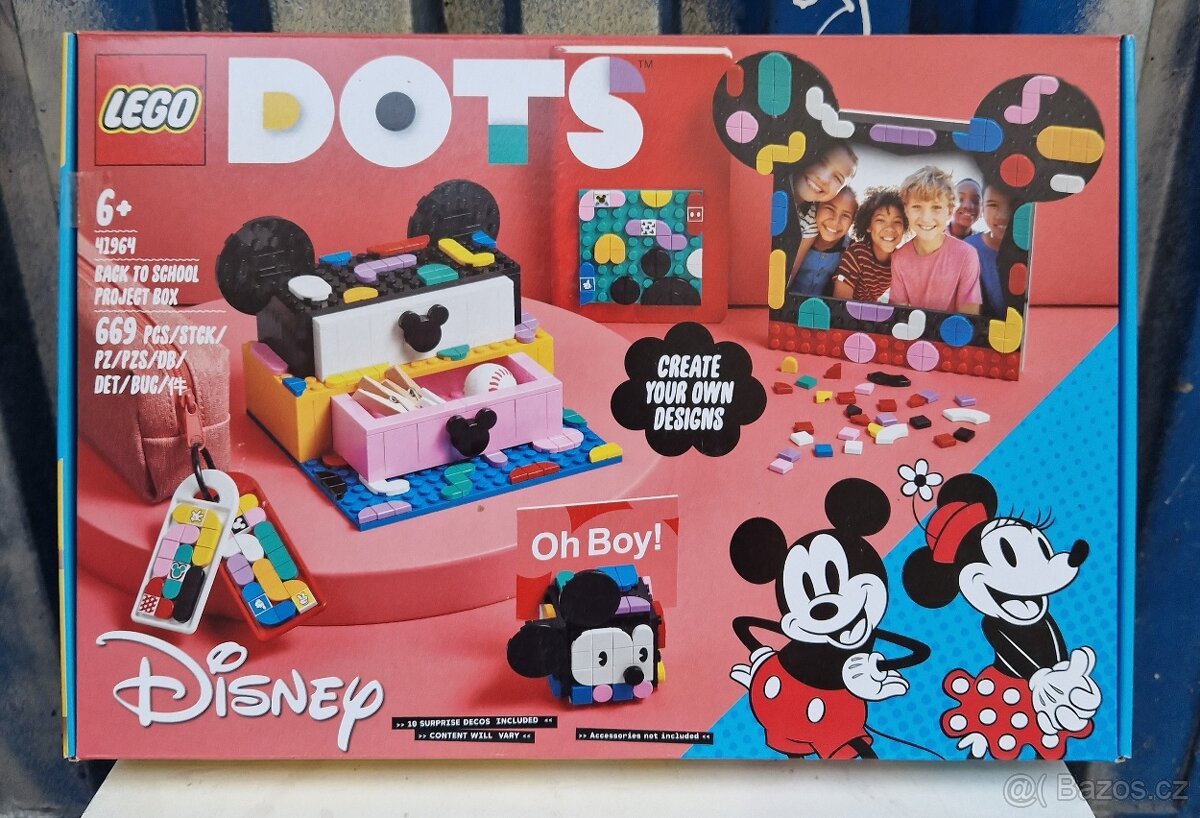 LEGO 41964 Školní boxík Myšák Mickey a Myška Minni