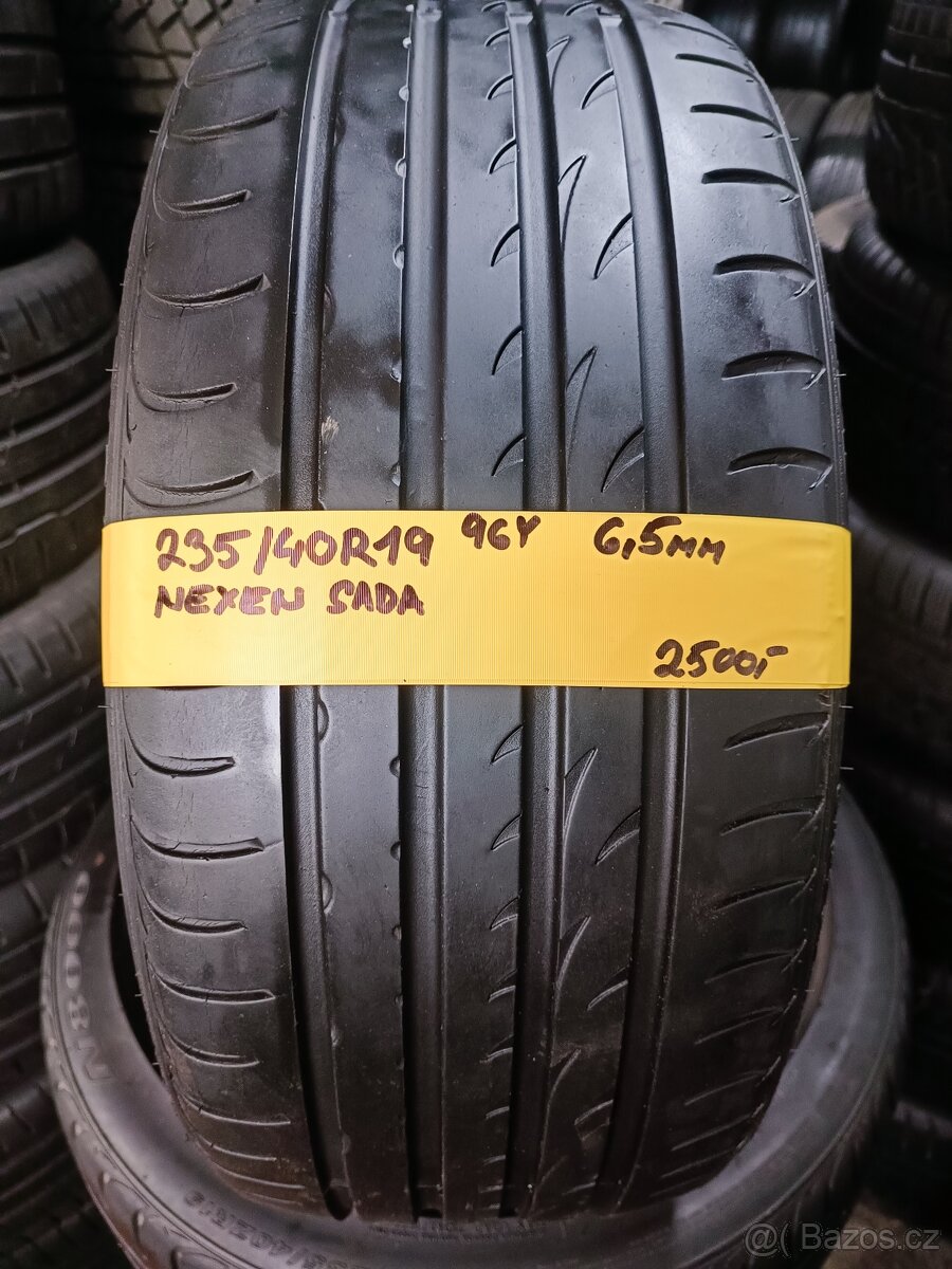 235/40r19 letní sada Nexen