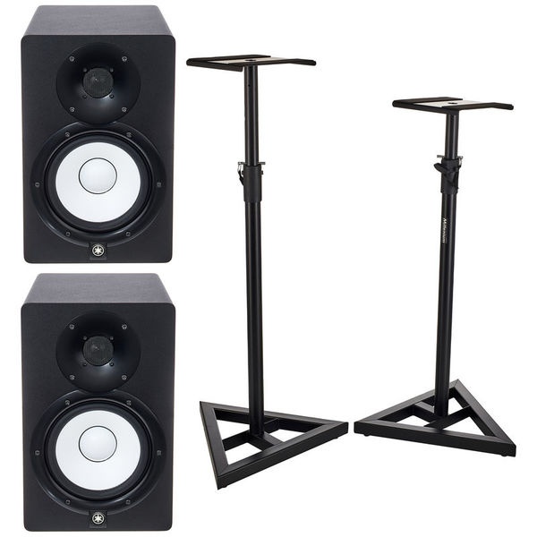 Yamaha HS 7 Stand Bundle / 2x Yamaha HS 7 / 2x Millenium BS-