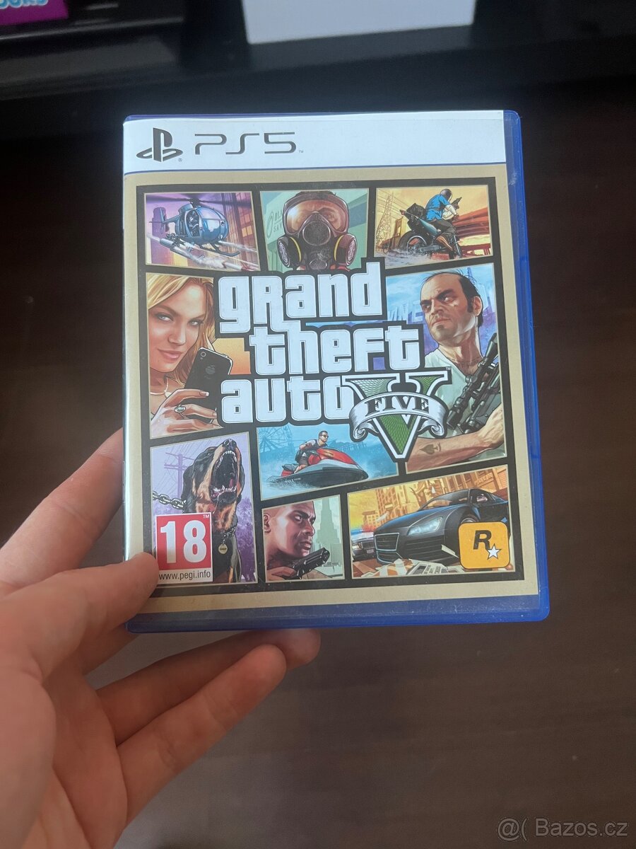 Prodám Grand theft auto V GTA V PS5