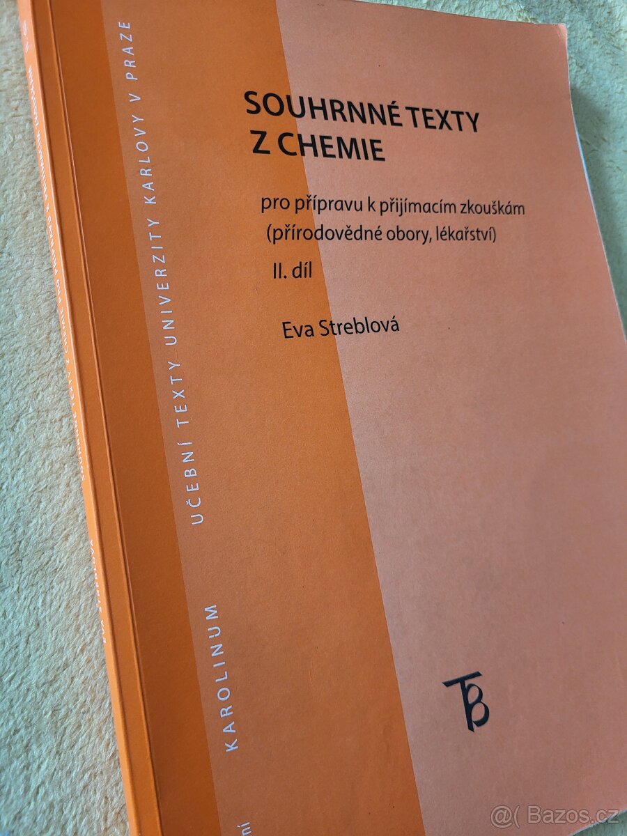 Souhrnné texty z Chemie pro přijímací zkoušky na VŠ