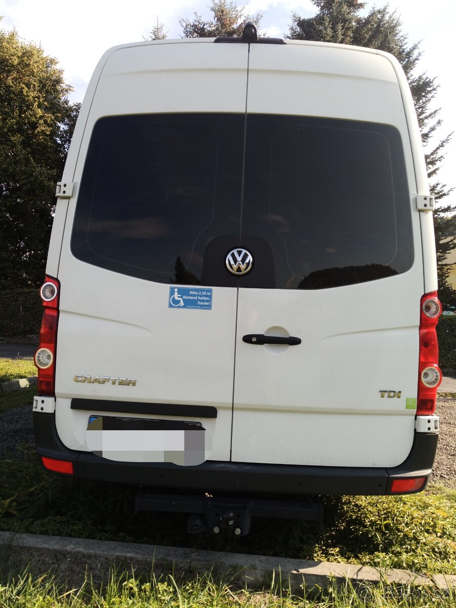 Nejdelší verze Volkswagen Crafter 2017