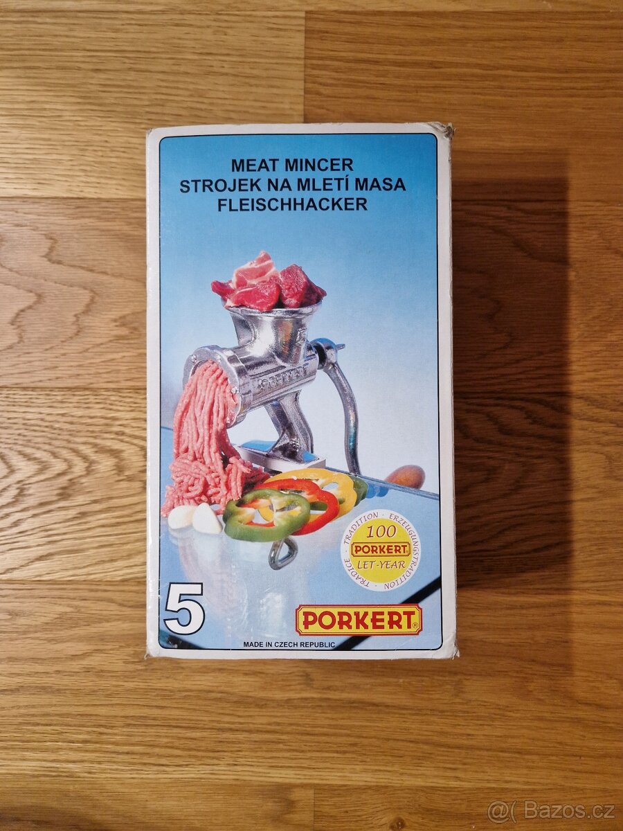 Ruční masomlýnek PORKERT č.5