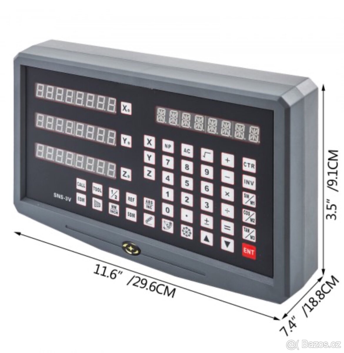 Digitální zobrazovací display pro CNC stroje