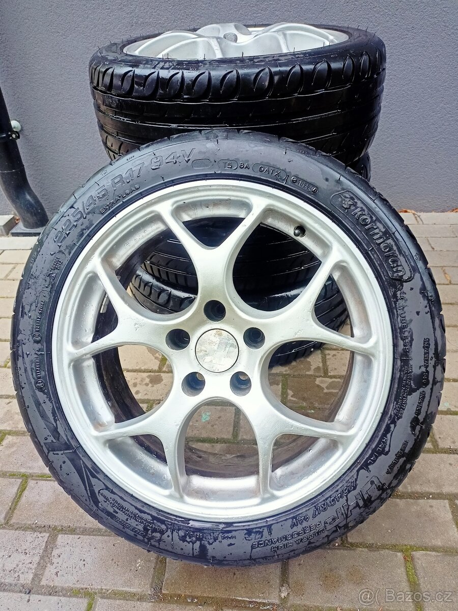 Litá kola 7,5x17 et 35 5x112 pneu 225/45r17
