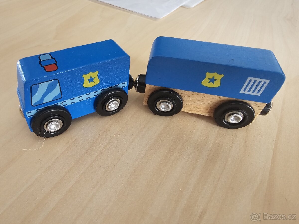 Vláček Lidl, IKEA dřevěné koleje