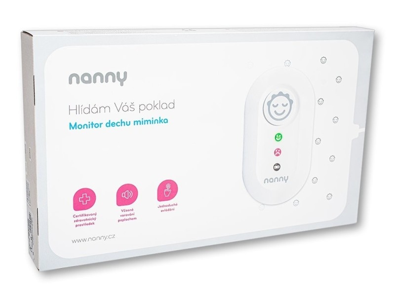 Monitor dechu Jablotron BM02 Nanny