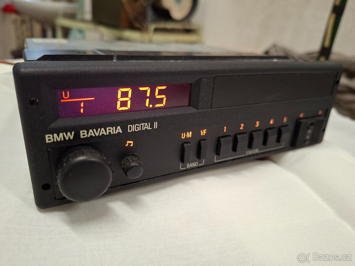 Orig. Autoradio BMW Bavaria Digital II -E30/E34/E28/E32 atd.