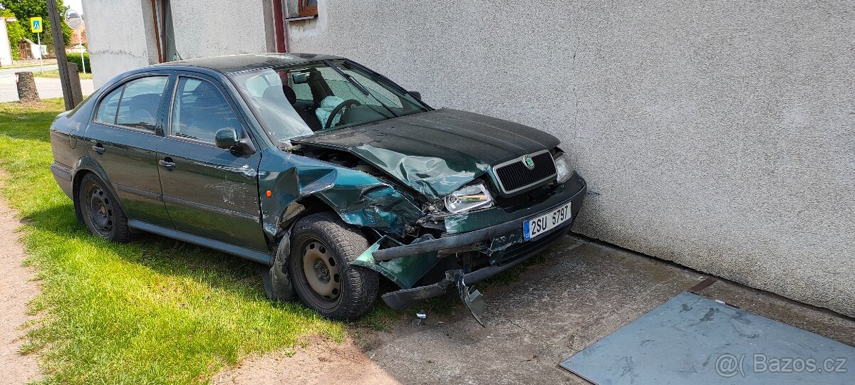 Škoda Octavia I 1.9 TDI (2010), havarovaná