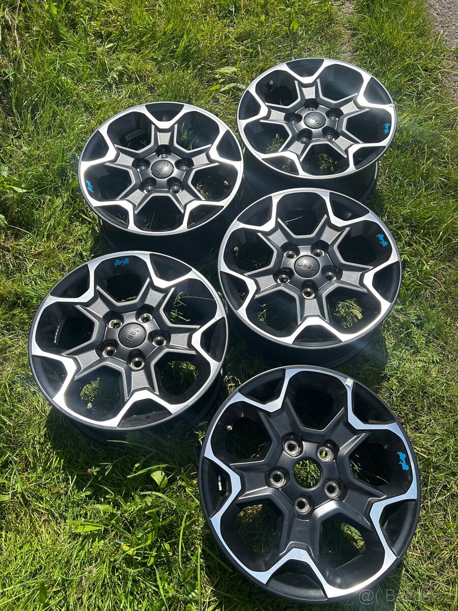 Disky alukola Jeep 5x127 Wrangler 2023