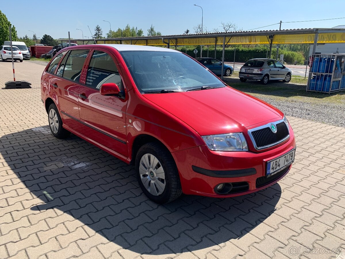 Škoda Fabia combi 1.2i, 47kW, rok 2007, nová TK