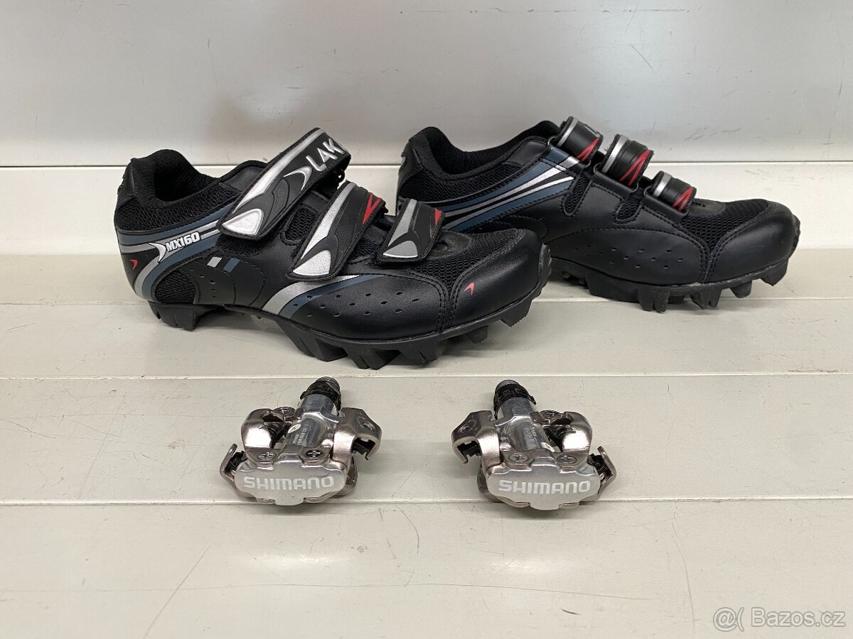 Pedály SHIMANO SPD PD-M520 a tretry velikost 40