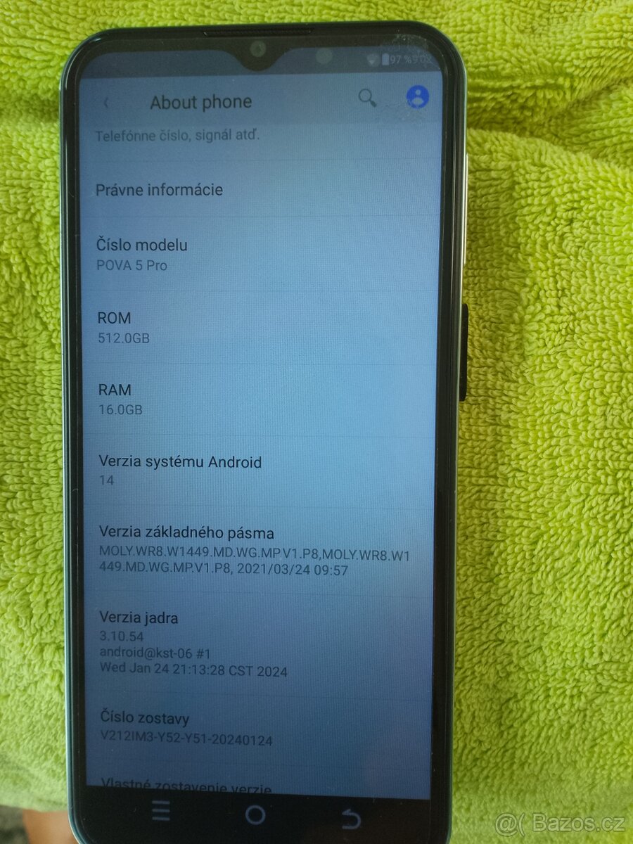 Mobil nový ,, Pova 5