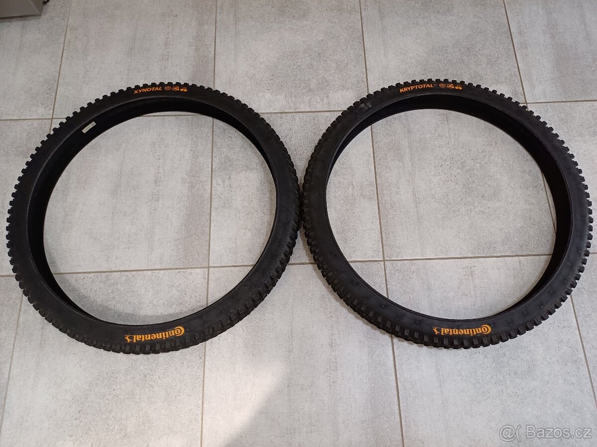 Pláště Continental Kryptotal/Xynotal + vložka