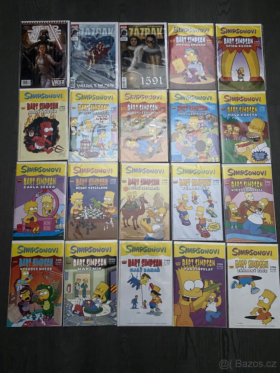 Simpsonovi, Star Wars, Dechberoucí zázrak, Jirka Král