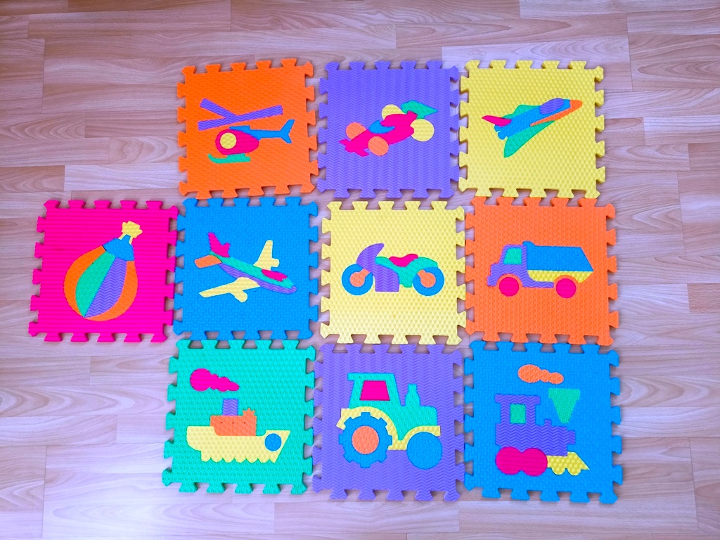 PUZZLE PĚNOVÉ