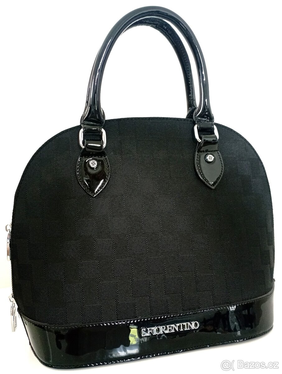 👜 Dámská kabelka S.Fiorentino – NOVÁ, elegantní černá – 449