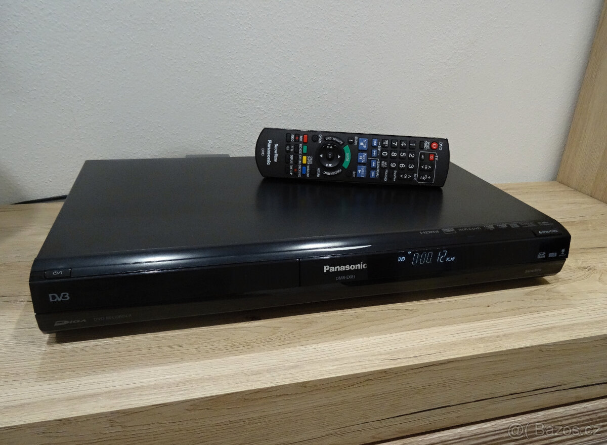 ⭐⭐ DVD rekordér PANASONIC DMR-EX83- 250 GB HDD -HDMI -USB ⭐⭐