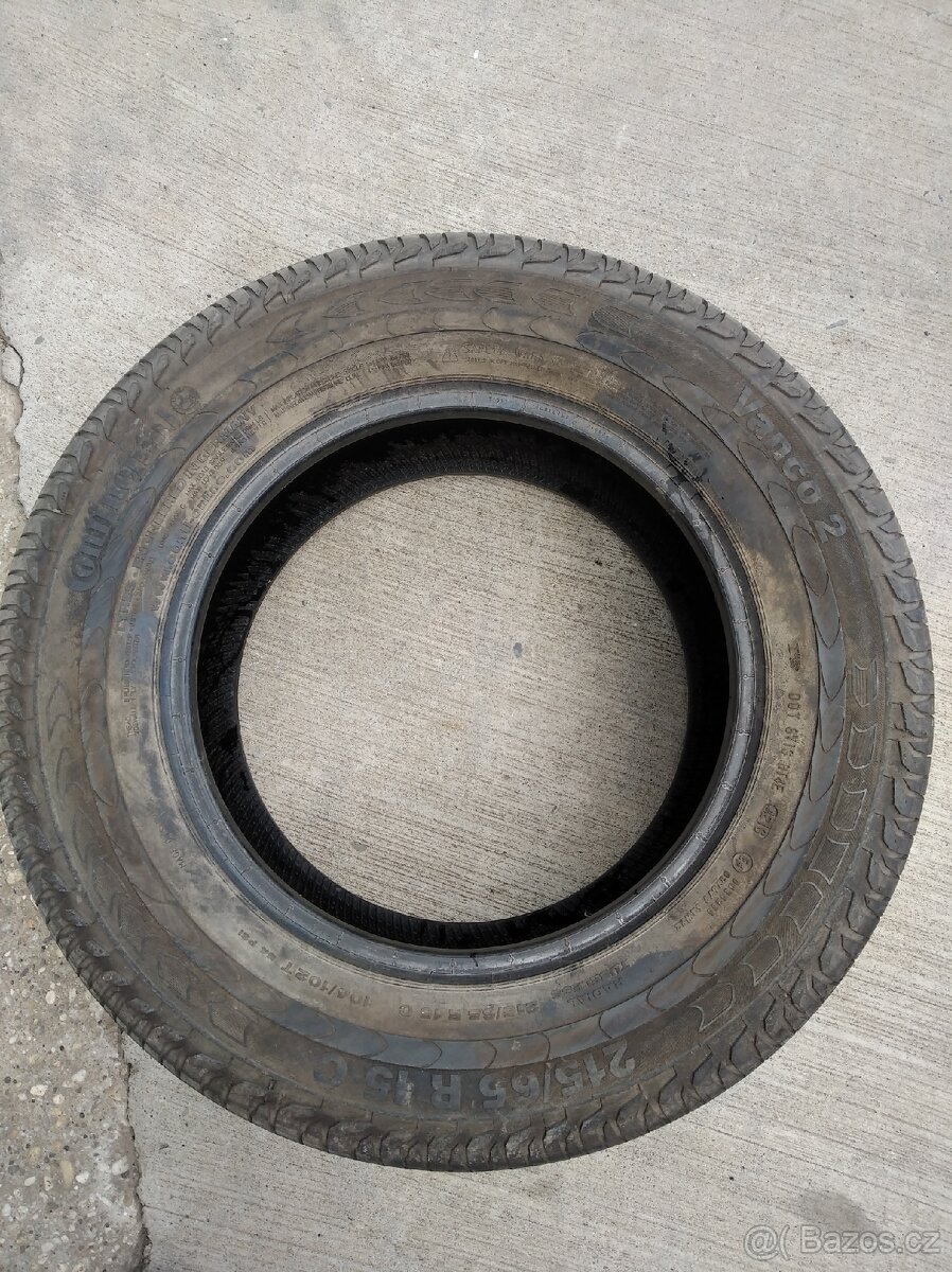 215/65 R15C Continental Vanco2