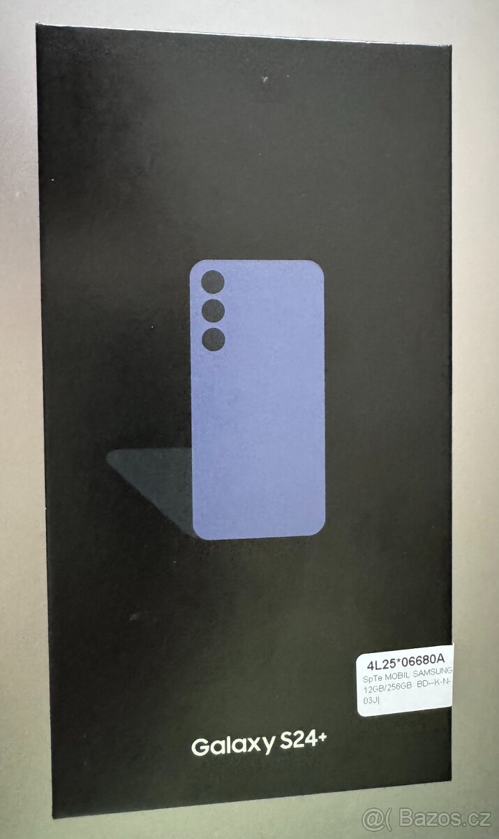 Samsung Galaxy S24+ 256GB (S926B/DS) Violet, komplet, záruka