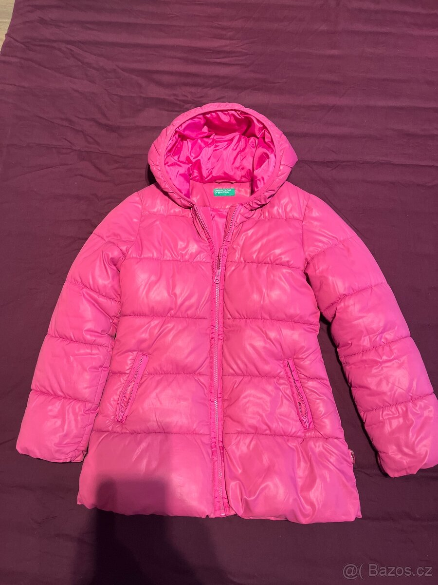 Zimni bunda Benetton vel. 140