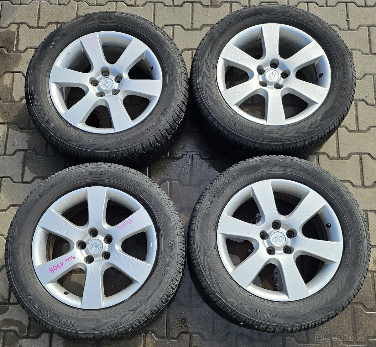 Prodám ALU kola Hyundai č. 1708