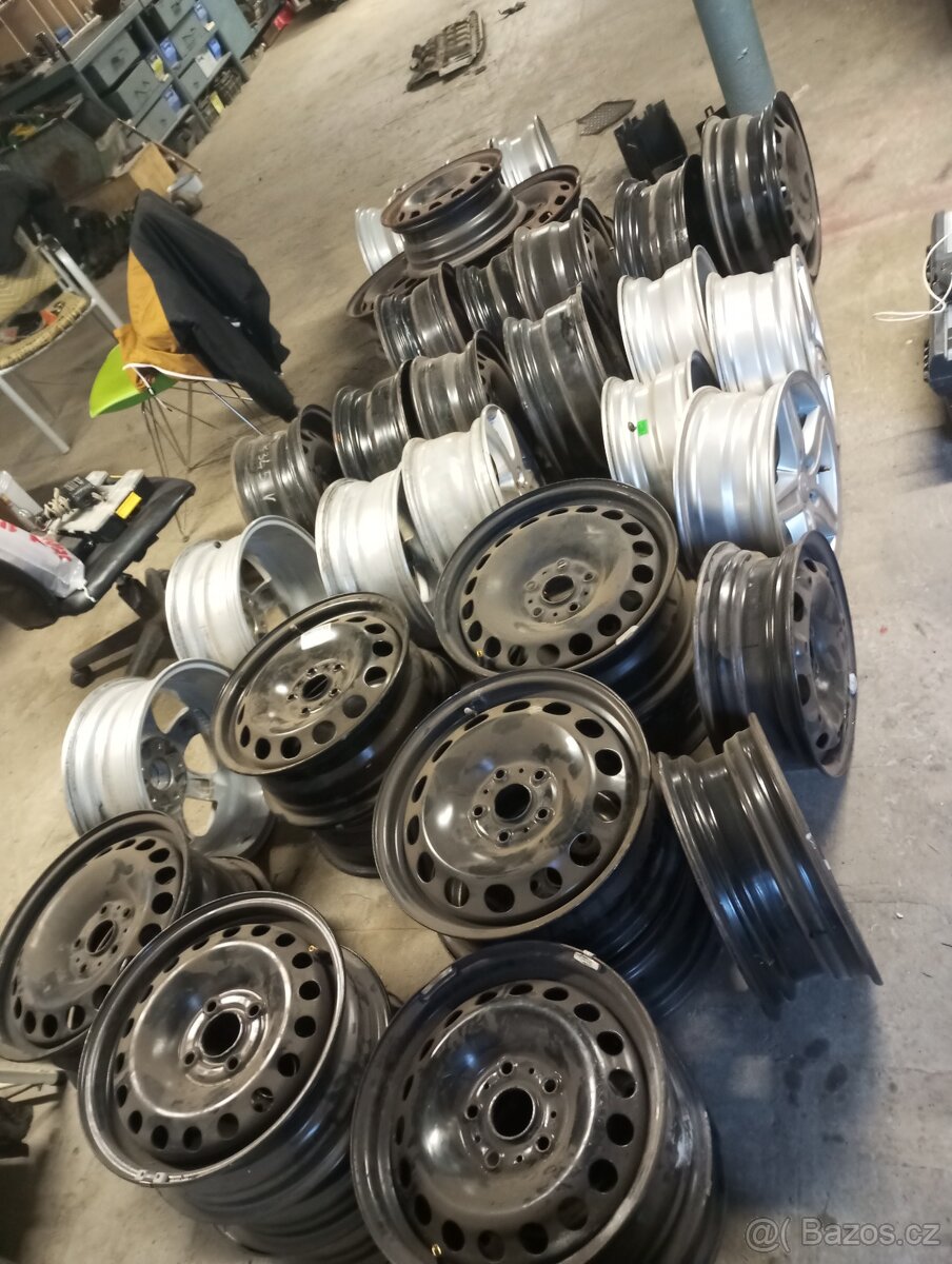 Plechové disky 5x112