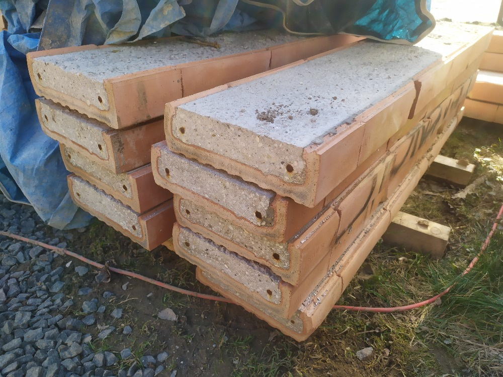 Prodám Porotherm cihly a překlady