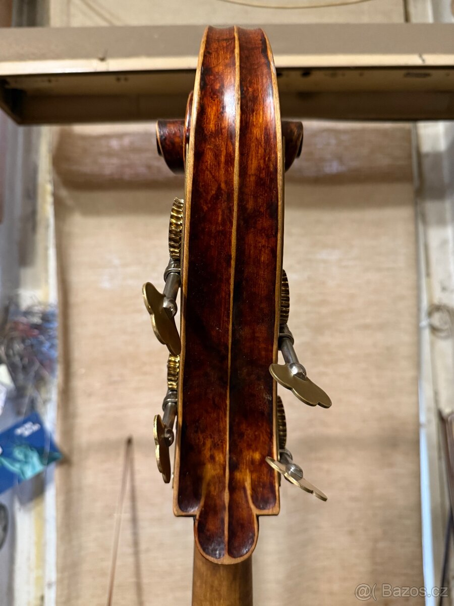 Dřevěný kontrabas 3/4