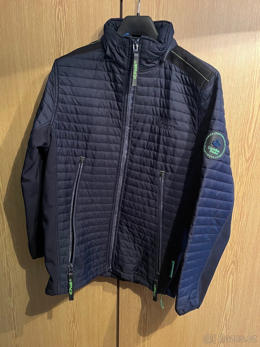 Tmavě modrá zimní/podzimní bunda