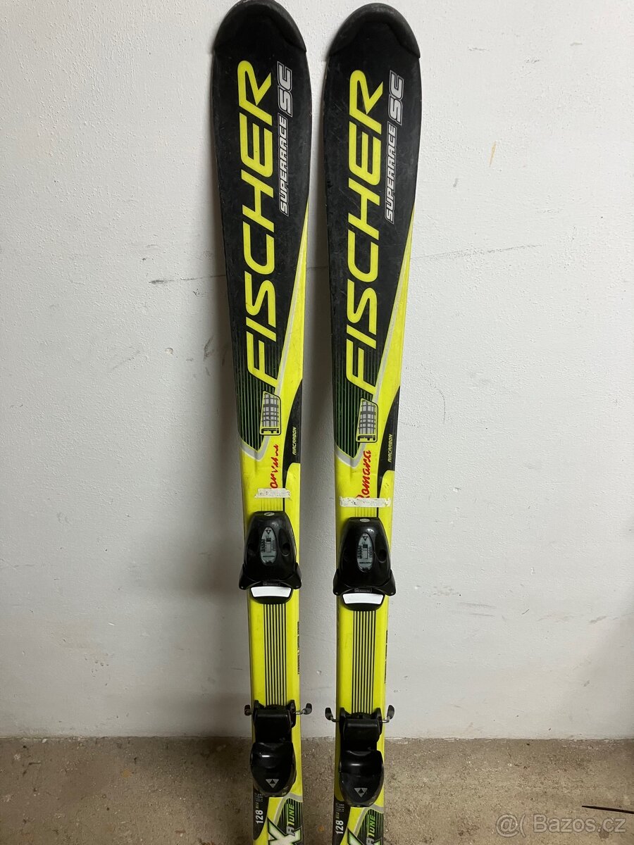 Prodám lyže Fischer 128cm