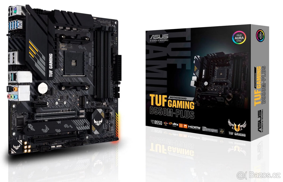 Herní deska ASUS TUF GAMING B550 M-PLUS | AM4 | ZÁRUKA ALZA