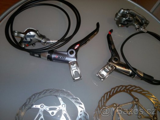 Díly na MTB - brzdy, kliky, přehazovačky, přesmykače