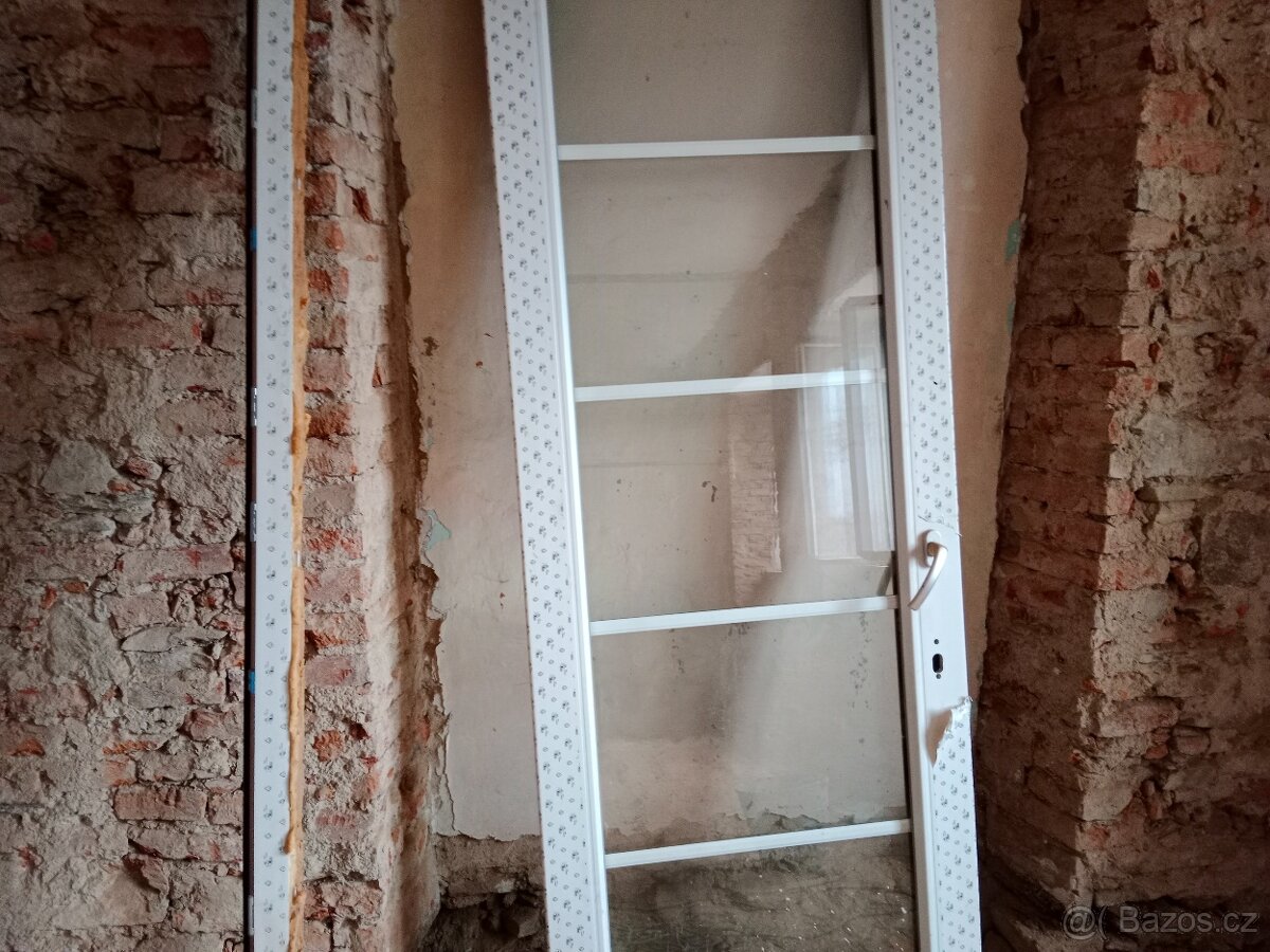 Balkonové dveře, plastové